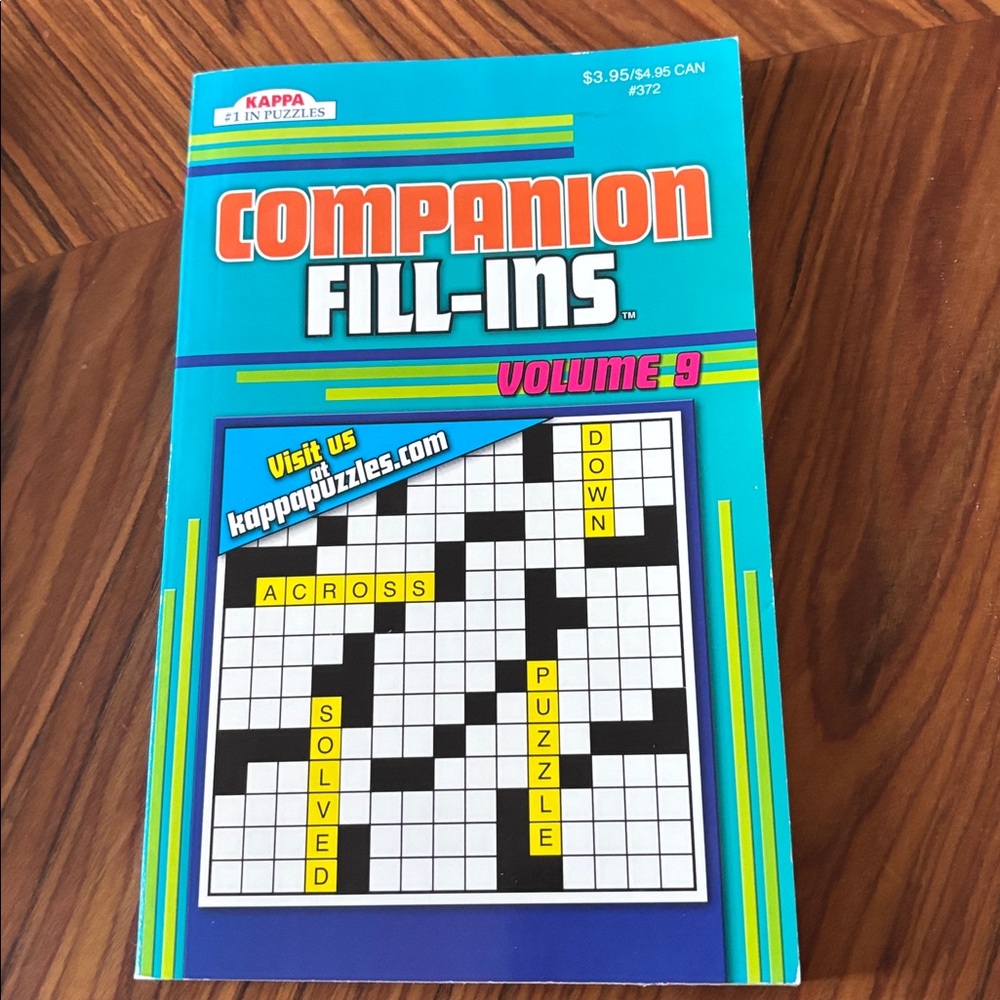 👛 (ANY 2/$15) Bundle of KAPPA Companion Fill-Ins 371 Puzzles - Picture 6 of 7